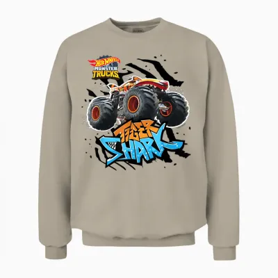 Hot Wheels - Tiger Shark Orange Unisex Sweatshirt - Sand