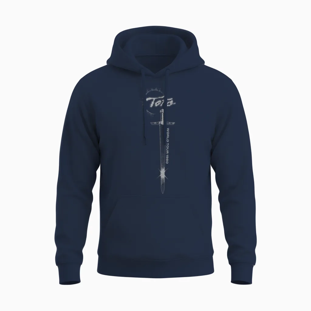 Toto Sword 1980 Unisex Hoodie in Navy