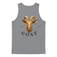 G O a T Unisex Tank Top - Sport Grey – 1