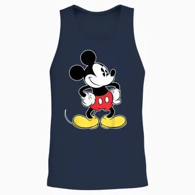 Disney - Classic Mickey Mouse Unisex Tank Top - Navy