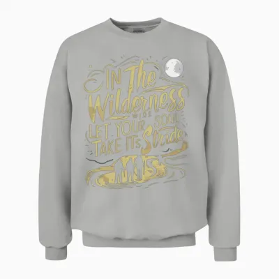 Take a Hike Reach New Height Unisex Sweatshirt - Ash