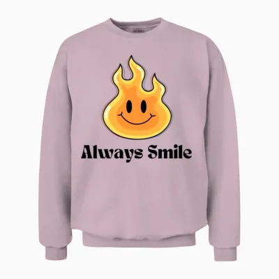 Funny ! Unisex Sweatshirt - Light Pink