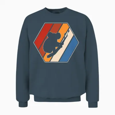 Koala Retro Unisex Sweatshirt - Dark Heather
