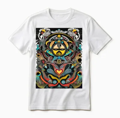 60s Retro Style Unisex T-Shirt - White