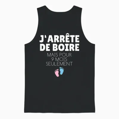 Funny Announcement Pregnancy Big Parents Original Future Mom Unisex Tank Top - Black