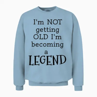 Legend Unisex Sweatshirt - Light Blue