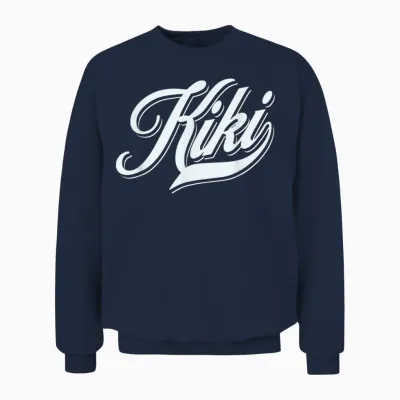 Mens Boys Funny Funny Gift Idea Name for Kiki Unisex Sweatshirt - Navy