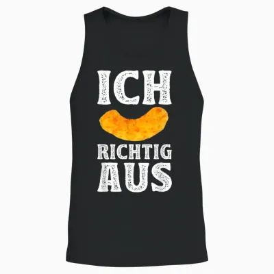 Ich Flip Richtig Aus Erdnussflip Unisex Tank Top - Black