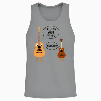 Uke I Am Your Father Unisex Tank Top - Sport Grey