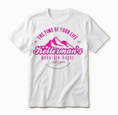 The Dirty Dance Time of Your Life Kellermans Mountain House T-Shirt, White, S Unisex T-Shirt - White