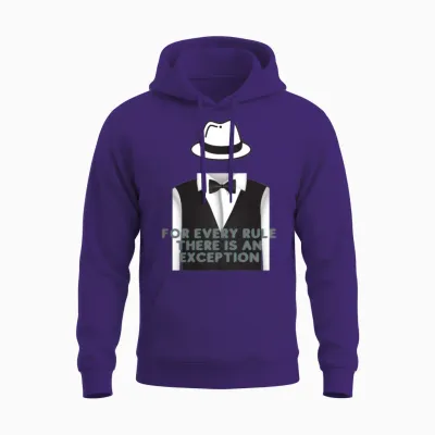 The Blacklist Raymond Reddington Quote for Every Unisex Hoodie - Purple