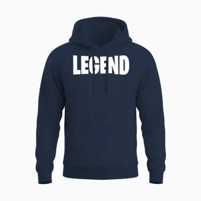 Legend Unisex Hoodie - Navy