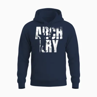 Funny Archery Unisex Hoodie - Navy