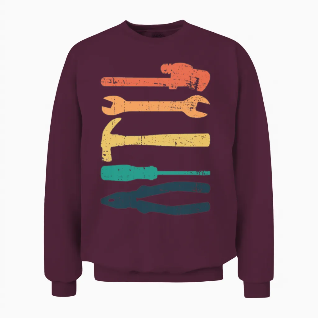 Machinist Cnc Machine Operator Funny Cnc Machinist Unisex Sweatshirt in Maroon