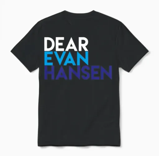 Dear Evan Hansen Unisex T-Shirt in Black