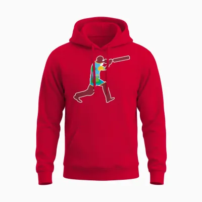 West Indies Cricket Unisex Hoodie - Red