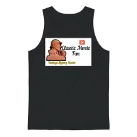 Classic Movie Fan Sherlock Hastings Mystery Unisex Tank Top - Black – 1