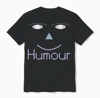 Humour(always Smiling) Unisex T-Shirt - Black