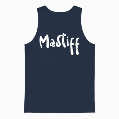 Mastiff - Dogs Unisex Tank Top - Navy