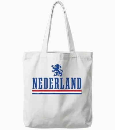 Niederlande Holland Niederländische Flagge Tote Bags - White
