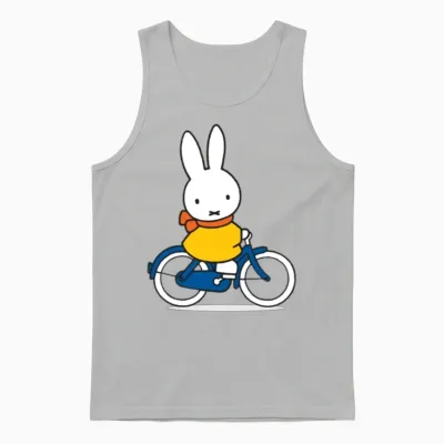 Miffy Unisex Tank Top - Ash