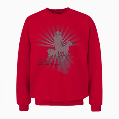 Dogmother - Pack Unisex Sweatshirt - Red