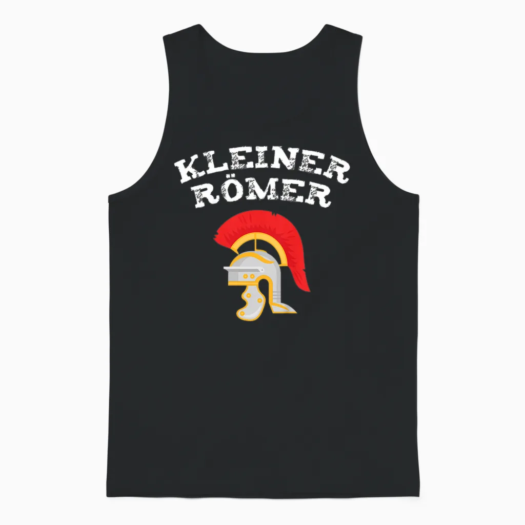 Kleiner Römer Kinder Unisex Tank Top in Black