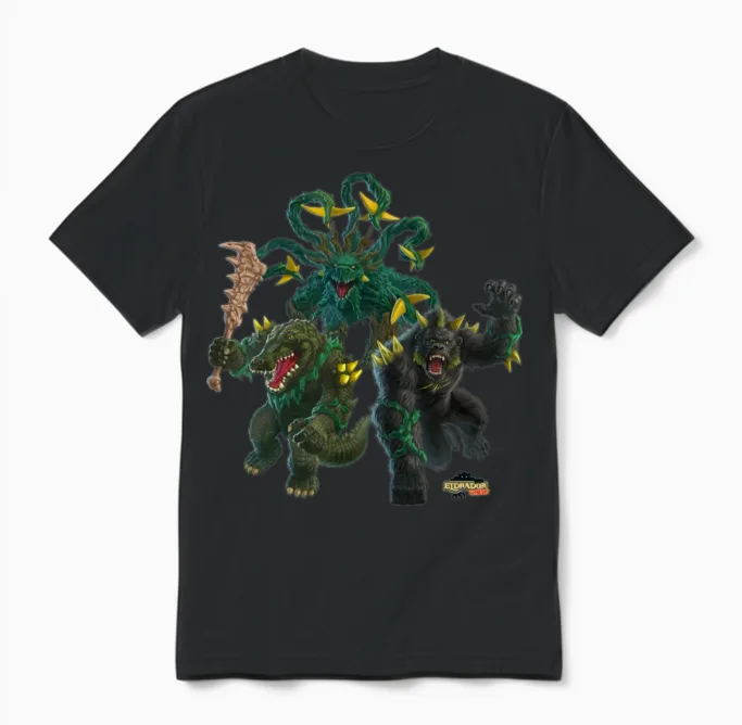 Schleich® Eldrador® Creatures Jungle Monster Unisex T-Shirt in Black