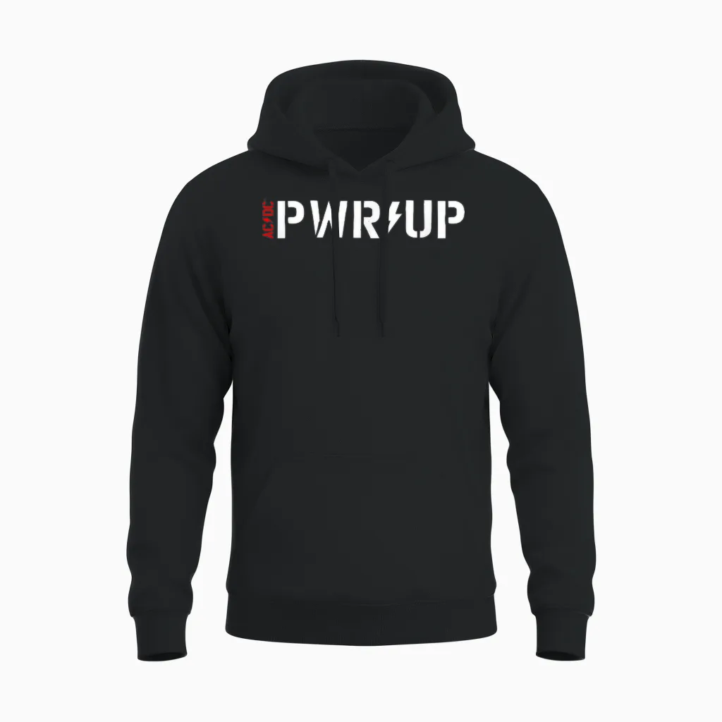 Ac/dc Pwr Up 2025 Europatournee Unisex Hoodie in Black