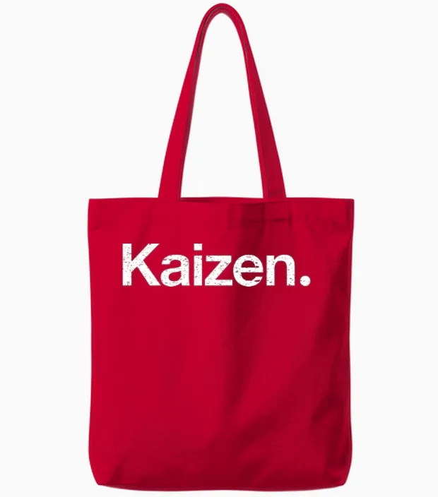 Designkaizen Retro Copy Tote Bags - Red