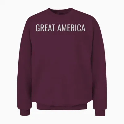 Great America Unisex Sweatshirt - Maroon
