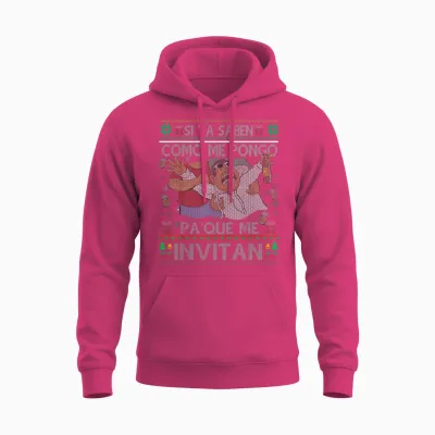 Si Ya Saben Como Me Pongo Pa' Que Me Invitan Funny Spanish Unisex Hoodie - Heliconia