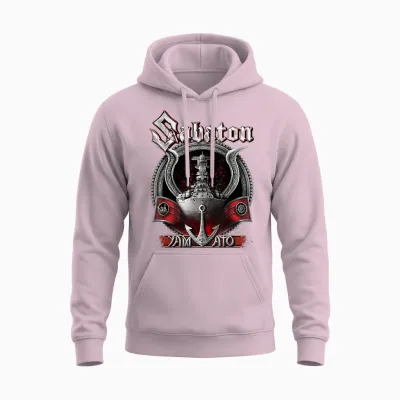 Yamato Unisex Hoodie - Light Pink