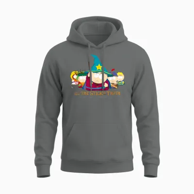 South Park - the Stick of Truth Unisex Hoodie - Graphite Heather