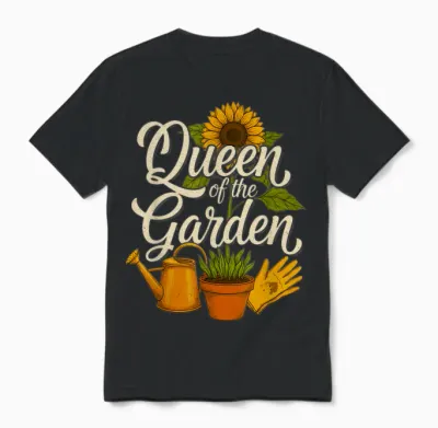 Gardener Gardening Plant Lover Women Garden Nature Unisex T-Shirt - Black
