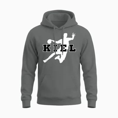 Kiel Handball Mannschaft Verein Fan Schleswig-Holstein Weiss Unisex Hoodie - Graphite Heather