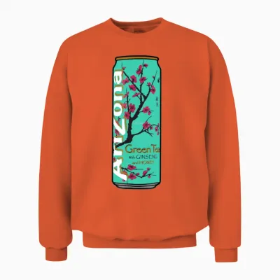 Arizona Ice Tea Funny Gift Idea Unisex Sweatshirt - Orange