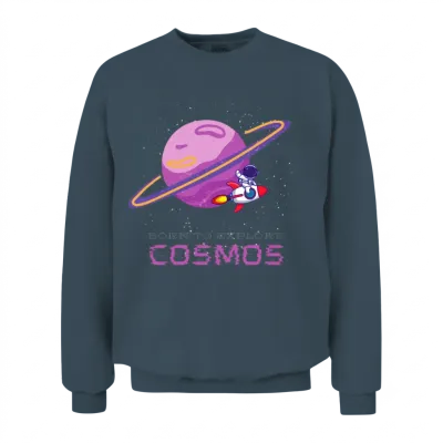 Cool Cosmos Design Unisex Sweatshirt - Dark Heather