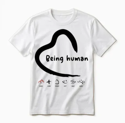 Being Human Unisex T-Shirt - White