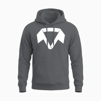 Funny Design Unisex Hoodie - Charcoal
