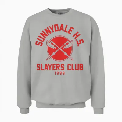 Buffy the Vampire Slayer Sunnydale Slayers Club Tv Show Unisex Sweatshirt - Ash