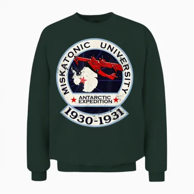 Miskatonic University Antarktic Expedition Unisex Sweatshirt - Forest