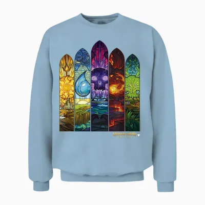 Magic: the Gathering Dominaria United Windows Unisex Sweatshirt - Light Blue