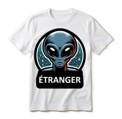 Stranger Unisex T-Shirt - White
