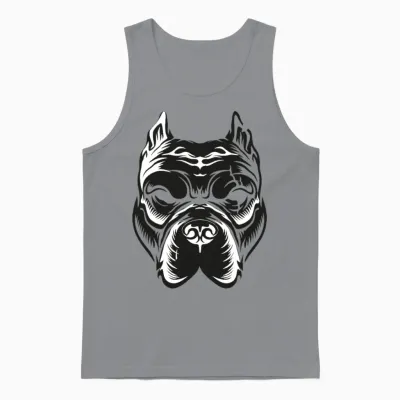 Dog Unisex Tank Top - Sport Grey