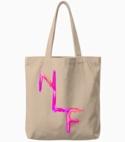 Nlf Watercolor - Detailed Design Tote Bags - Natural