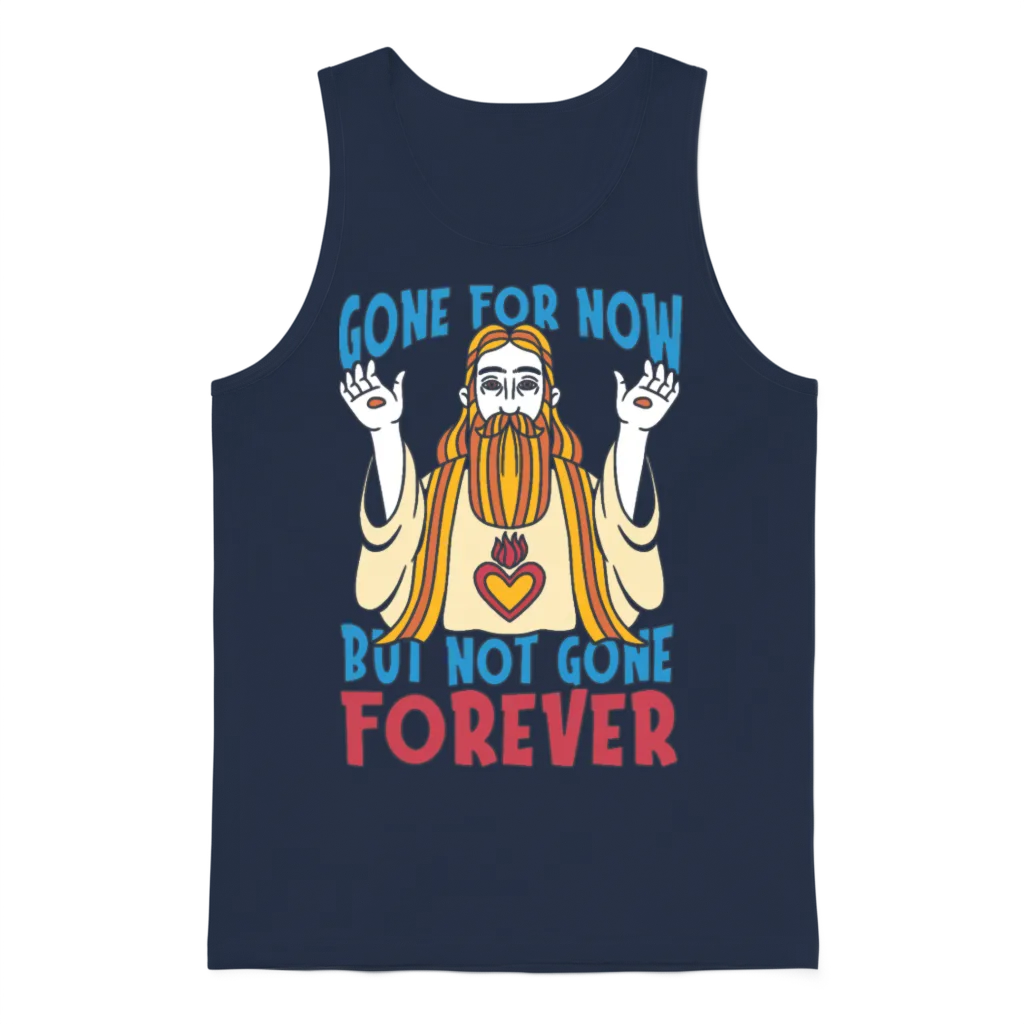Christian Christianity Funny Unisex Tank Top - Navy