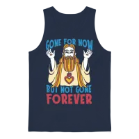 Christian Christianity Funny Unisex Tank Top - Navy – 1