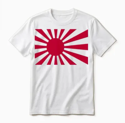 Japan Rising Sun Unisex T-Shirt - White