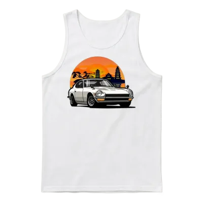 Datsun 280z Jdm Unisex Tank Top - White